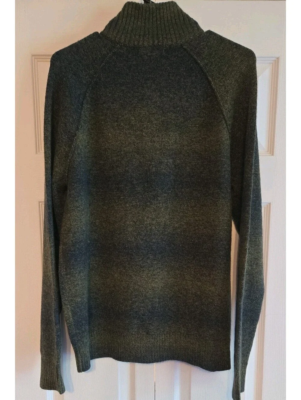 Nwt Banana Republic Pullover Sweater gradient  Mock Neck M Mens Polyester/wool